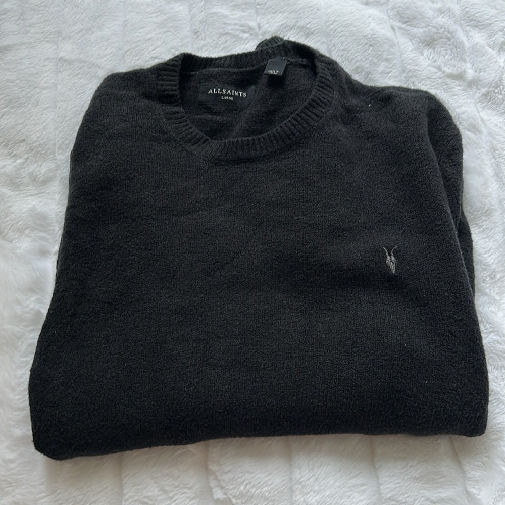 Men’s AllSaints Black sweater large